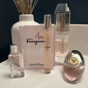 Chloe, Burberry, Versace and L’Occitane Perfume Set
